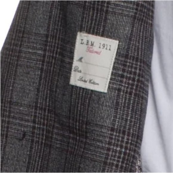 LBM 1911 Silk Plaid Blazer Jacket - Picture 5 of 12